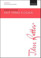 Past Three a Clock SATB choral sheet music cover